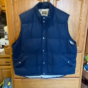 The Foundry Supply Co Navy blue vest